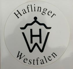Aufkleber 2 - Haflinger Westfalen